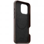 Carcasa NOMAD Traditional Leather MagSafe compatibila cu iPhone 16 Pro Max Rustic Brown Horween 9 - lerato.ro