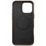 Carcasa NOMAD Traditional Leather MagSafe compatibila cu iPhone 16 Pro Max Rustic Brown Horween 10 - lerato.ro