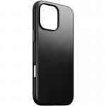 Carcasa NOMAD Modern Leather MagSafe compatibila cu iPhone 16 Pro Max Black Horween 4 - lerato.ro