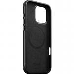 Carcasa NOMAD Modern Leather MagSafe compatibila cu iPhone 16 Pro Max Black Horween 5 - lerato.ro