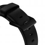 Curea din piele Modern Nomad, compatibila cu Apple Watch 41 / 42 mm, Maro / Negru 7 - lerato.ro