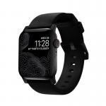 Curea din piele Modern Nomad, compatibila cu Apple Watch 41 / 42 mm, Maro / Negru 10 - lerato.ro