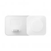Statie de incarcare pliabila 3 in 1 Nomad Base One Max, Compatibila MagSafe, Putere 15W, Silver