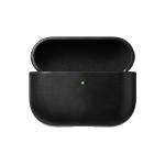 Carcasa din piele Nomad Modern Horween Leather Case compatibila cu Apple AirPods Pro 3, Negru 2 - lerato.ro