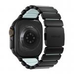 Curea Nomad Stratos Icy Blue Glow compatibila cu Apple Watch 45/46/49mm, Negru / Albastru 13 - lerato.ro