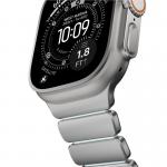 Curea Nomad Stratos Icy Blue Glow compatibila cu Apple Watch 45/46/49mm, Argintiu / Albastru 7 - lerato.ro