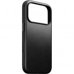 Husa din piele Horween Nomad Modern Leather cu MagSafe compatibila cu iPhone 17 Pro, Negru 6 - lerato.ro