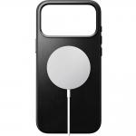 Husa din piele Nomad Traditional Horween Leather compatibila cu iPhone 17 Pro Max, Negru 3 - lerato.ro