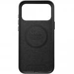 Husa din piele Nomad Traditional Horween Leather compatibila cu iPhone 17 Pro Max, Negru 6 - lerato.ro