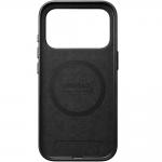 Husa din piele naturala Nomad Traditional Horween Leather cu MagSafe compatibila cu iPhone 17 Pro, Negru 6 - lerato.ro