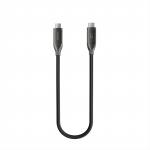 Cablu pentru incarcare si transfer de date Nomad USB4, 2x USB-C, 240W, 20Gbps, Lungime 0.3m, Negru 2 - lerato.ro