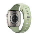 Curea din cauciuc Nomad Tempo Seagrass compatibila cu Apple Watch 45/46mm, Verde 3 - lerato.ro