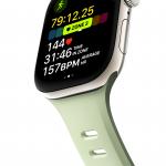 Curea din cauciuc Nomad Tempo Seagrass compatibila cu Apple Watch 45/46mm, Verde 6 - lerato.ro