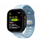 Curea din cauciuc Nomad Tempo Tidal compatibila cu Apple Watch Ultra 49mm, Albastru 2 - lerato.ro