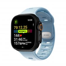 Curea din cauciuc Nomad Tempo Tidal compatibila cu Apple Watch Ultra 49mm, Albastru