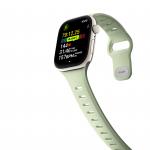 Curea din cauciuc Nomad Tempo Seagrass compatibila cu Apple Watch 41/42mm, Verde 7 - lerato.ro