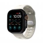 Curea din cauciuc Nomad Tempo Driftwood compatibila cu Apple Watch Ultra 49mm, Gri 3 - lerato.ro