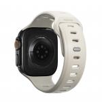 Curea din cauciuc Nomad Tempo Driftwood compatibila cu Apple Watch Ultra 49mm, Gri 4 - lerato.ro