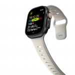 Curea din cauciuc Nomad Tempo Driftwood compatibila cu Apple Watch Ultra 49mm, Gri 8 - lerato.ro