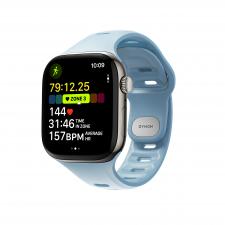 Curea din cauciuc Nomad Tempo Tidal compatibila cu Apple Watch 41/42mm, Albastru