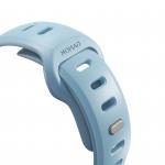 Curea din cauciuc Nomad Tempo Tidal compatibila cu Apple Watch 41/42mm, Albastru 5 - lerato.ro