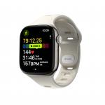 Curea din cauciuc Nomad Tempo Driftwood compatibila cu Apple Watch 41/42mm, Gri 2 - lerato.ro