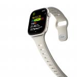 Curea din cauciuc Nomad Tempo Driftwood compatibila cu Apple Watch 41/42mm, Gri 7 - lerato.ro