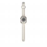 Curea din cauciuc Nomad Tempo Driftwood compatibila cu Apple Watch 41/42mm, Gri 9 - lerato.ro