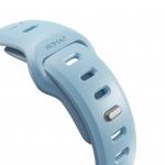 Curea din cauciuc Nomad Tempo Tidal compatibila cu Apple Watch 45/46mm, Albastru 5 - lerato.ro