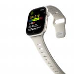 Curea din cauciuc Nomad Tempo Driftwood compatibila cu Apple Watch 45/46mm, Gri 7 - lerato.ro