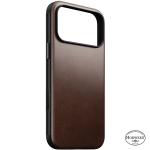 Husa Nomad Modern Leather Case Horween cu MagSafe compatibila cu iPhone 18 Pro Max / 17 Pro Max, Rustic Brown 5 - lerato.ro