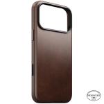 Husa Nomad Traditional Leather Case Horween cu MagSafe compatibila cu iPhone 18 Pro Max / 17 Pro Max, Rustic Brown 5 - lerato.ro