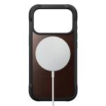 Husa Nomad Rugged Leather Case Horween cu MagSafe compatibila cu iPhone 18 Pro / 17 Pro, Rustic Brown 3 - lerato.ro