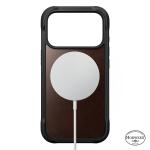 Husa Nomad Rugged Leather Case Horween cu MagSafe compatibila cu iPhone 18 Pro / 17 Pro, Rustic Brown 4 - lerato.ro