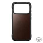 Husa Nomad Rugged Leather Case Horween cu MagSafe compatibila cu iPhone 18 Pro / 17 Pro, Rustic Brown 6 - lerato.ro