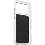 Husa Nomad Clear Leather Case Saddle Horween compatibila cu iPhone 18 Pro Max / 17 Pro Max, Transparent / Maro 8 - lerato.ro