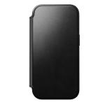 Husa flip cover Nomad Modern Leather Folio Horween cu MagSafe compatibila cu iPhone 18 Pro / 17 Pro, Negru 10 - lerato.ro