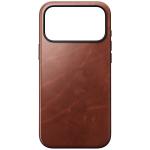 Husa Nomad Modern Leather Case Horween cu MagSafe compatibila cu iPhone 18 Pro Max / 17 Pro Max, Olde Dublin 7 - lerato.ro