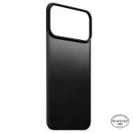 Protectie magnetica Nomad Magnetic Leather Back Cover Horween cu MagSafe compatibila cu iPhone 18 Pro Max / 17 Pro Max, Negru 5 - lerato.ro