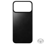 Protectie magnetica Nomad Magnetic Leather Back Cover Horween cu MagSafe compatibila cu iPhone 18 Pro Max / 17 Pro Max, Negru 6 - lerato.ro