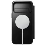 Husa flip cover Nomad Modern Leather Folio Horween cu MagSafe compatibila cu iPhone 18 Pro Max / 17 Pro Max, Negru 3 - lerato.ro