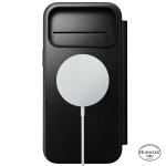 Husa flip cover Nomad Modern Leather Folio Horween cu MagSafe compatibila cu iPhone 18 Pro Max / 17 Pro Max, Negru 4 - lerato.ro