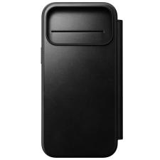 Huse si carcase iPhone 18 Pro Max, Husa flip cover Nomad Modern Leather Folio Horween cu MagSafe compatibila cu iPhone 18 Pro Max / 17 Pro Max, Negru, lerato.ro