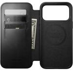 Husa flip cover Nomad Modern Leather Folio Horween cu MagSafe compatibila cu iPhone 18 Pro Max / 17 Pro Max, Negru 11 - lerato.ro