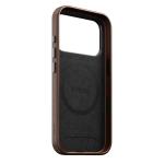 Husa Nomad Traditional Leather Case cu MagSafe compatibila cu iPhone 18 Pro / 17 Pro, Maro 6 - lerato.ro