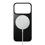 Protectie magnetica Nomad Magnetic Leather Back Cover Horween cu MagSafe compatibila cu iPhone 18 Pro / 17 Pro, Negru 3 - lerato.ro