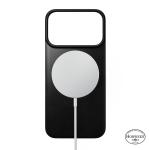 Protectie magnetica Nomad Magnetic Leather Back Cover Horween cu MagSafe compatibila cu iPhone 18 Pro / 17 Pro, Negru 4 - lerato.ro