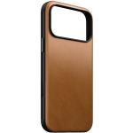 Husa Nomad Modern Leather Case cu MagSafe compatibila cu iPhone 18 Pro Max / 17 Pro Max, English Tan 4 - lerato.ro