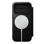 Husa flip cover Nomad Modern Leather Folio cu MagSafe compatibila cu iPhone 18 Pro / 17 Pro, Negru 3 - lerato.ro