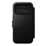 Husa flip cover Nomad Modern Leather Folio cu MagSafe compatibila cu iPhone 18 Pro / 17 Pro, Negru 5 - lerato.ro